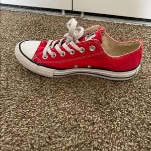 Red converse